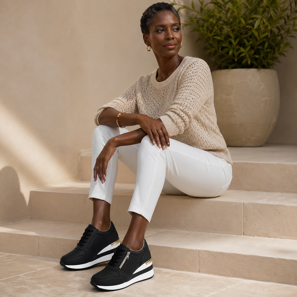 The Everyday Lifted Sneakers