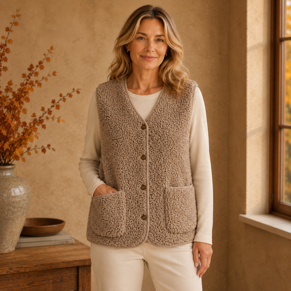 The Fireside Fleece Vest