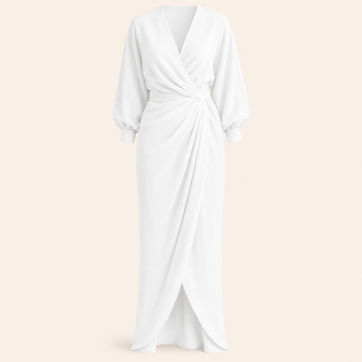 The Graceful Tie-Waist Dress