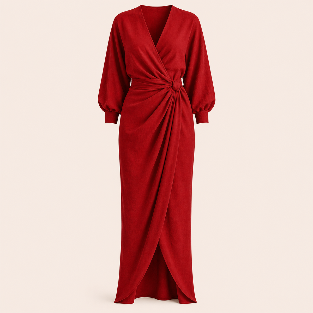 The Graceful Tie-Waist Dress