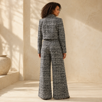 The City Check Pants Set