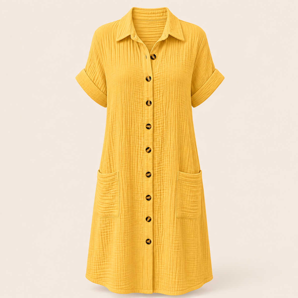 The Weekend Breeze Shirt Dress