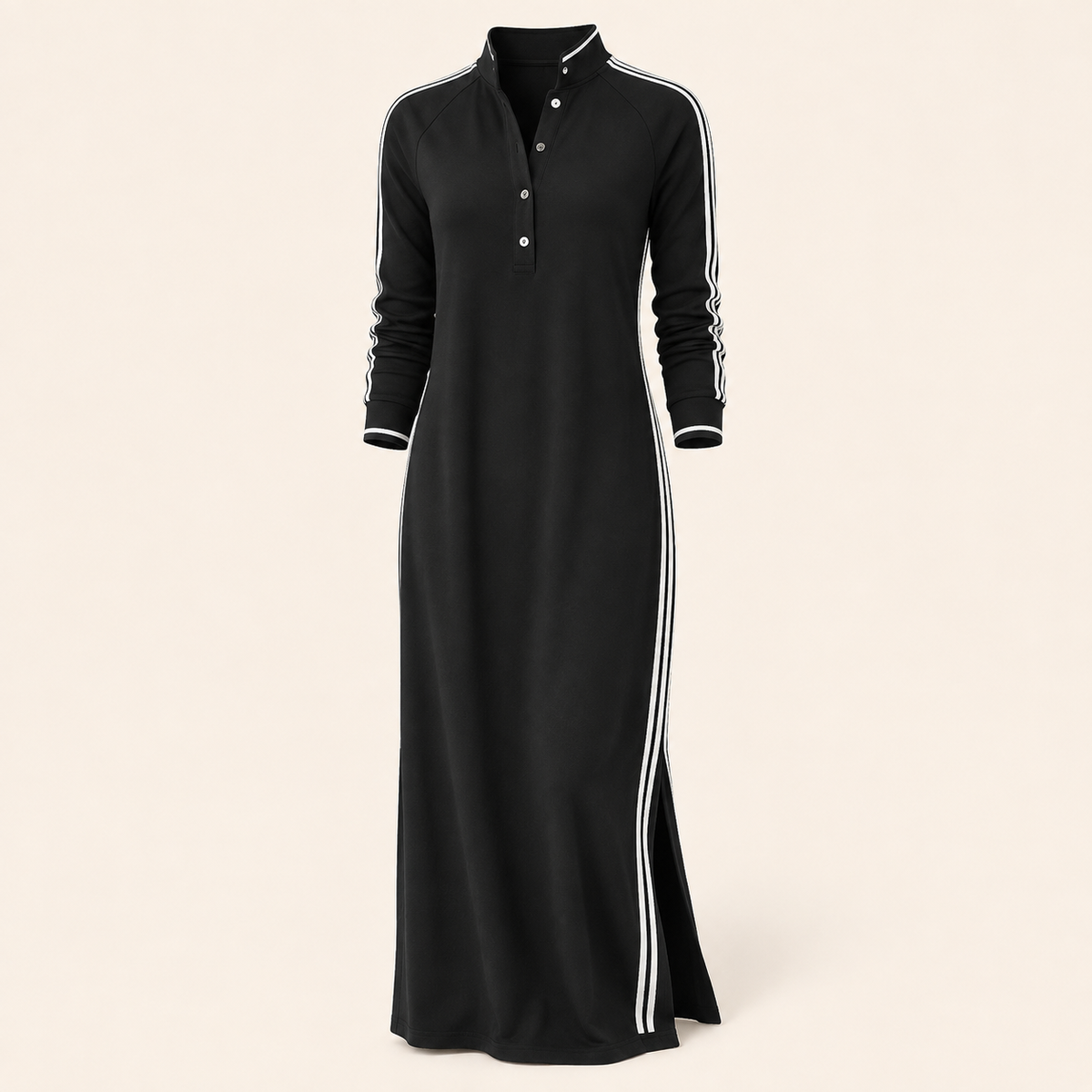 The Contrast Line Dress