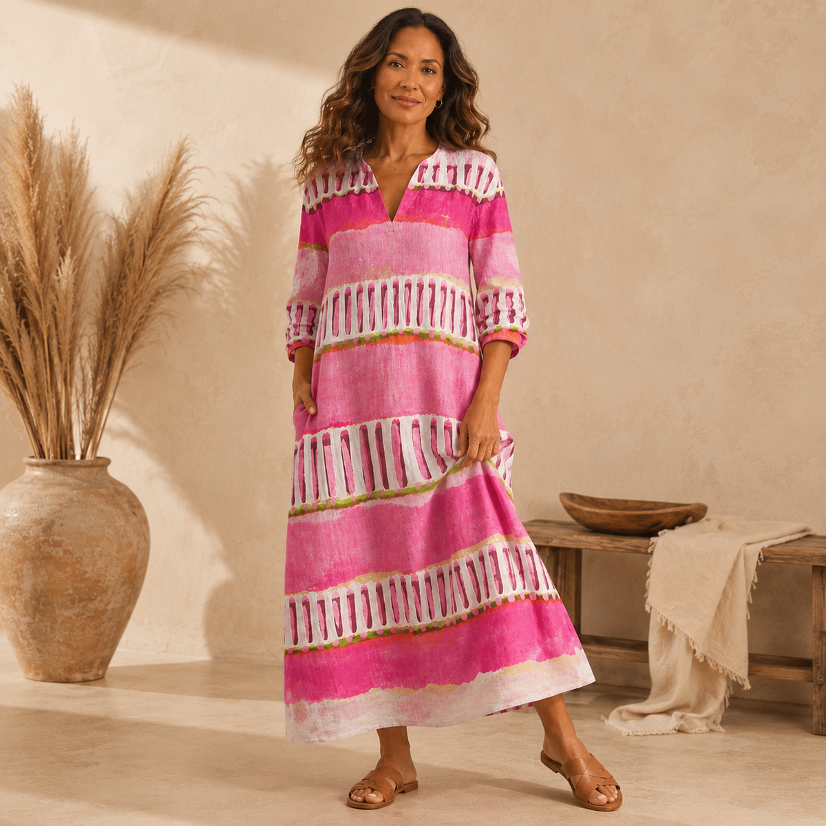 The Riviera Stripe Dress