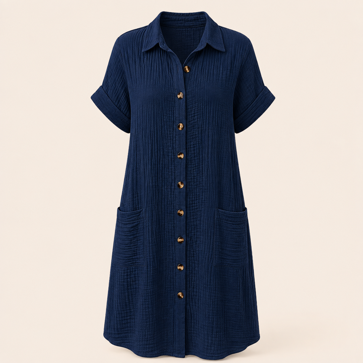 The Weekend Breeze Shirt Dress