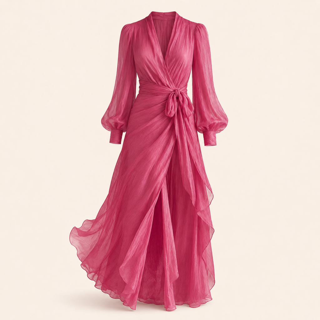 The Afterglow Wrap Dress
