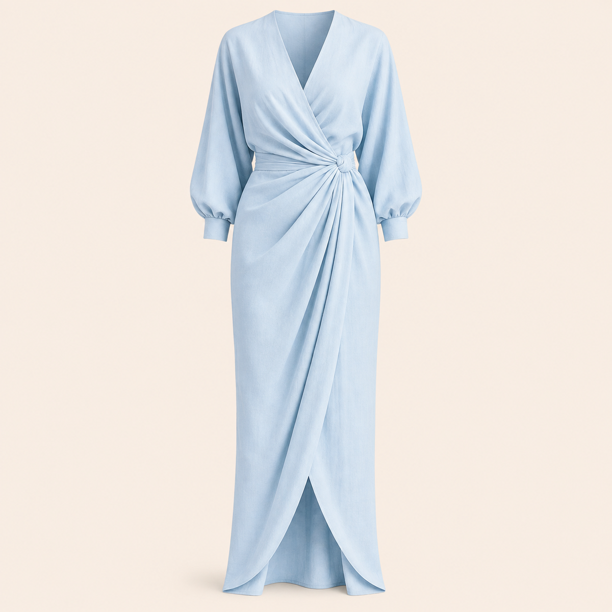 The Graceful Tie-Waist Dress