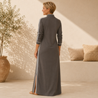 The Contrast Line Dress