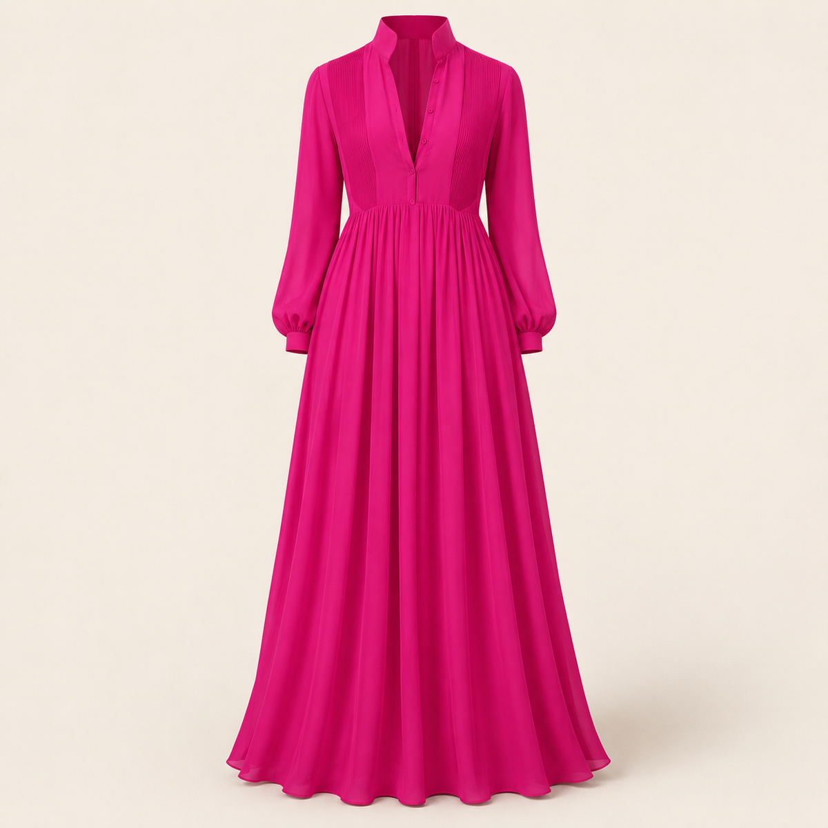 The Soft Light Shirt Dress
