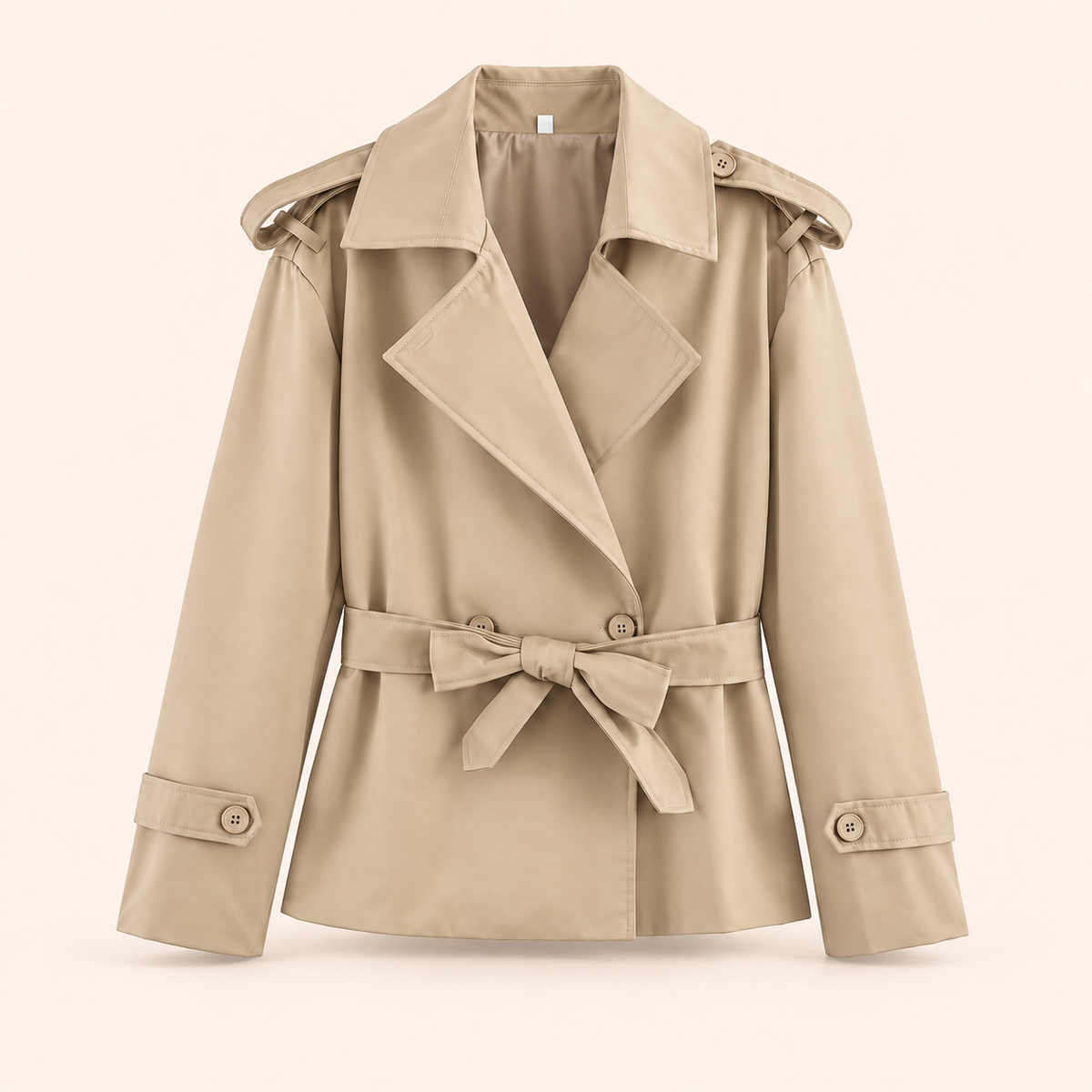 The City Belted Trench