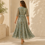 The Botanical Elegance Dress (4 colors)