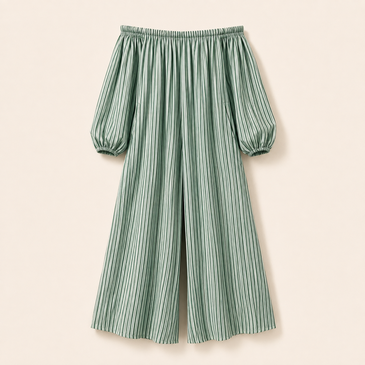 The Sunlit Stripe Dress