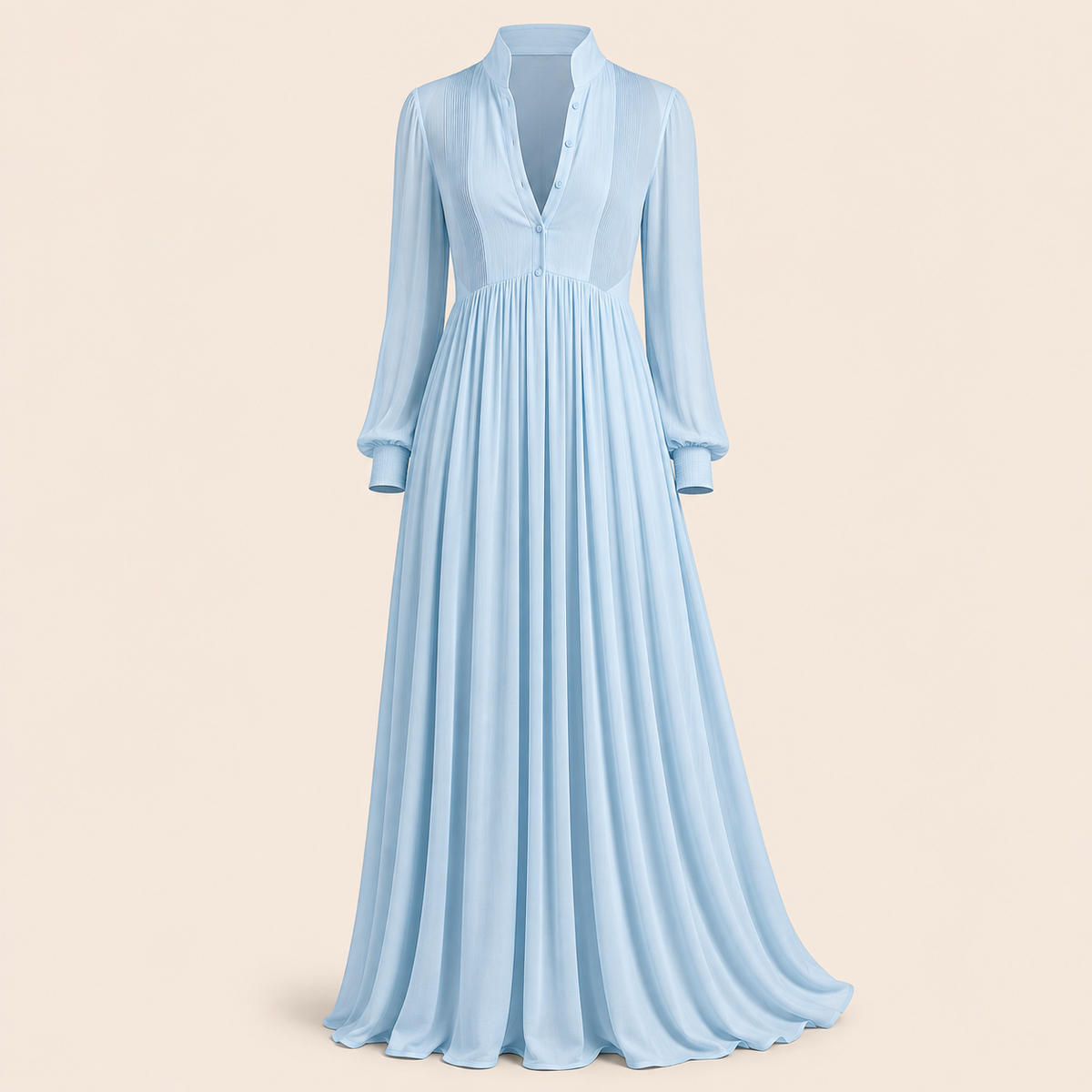 The Soft Light Shirt Dress