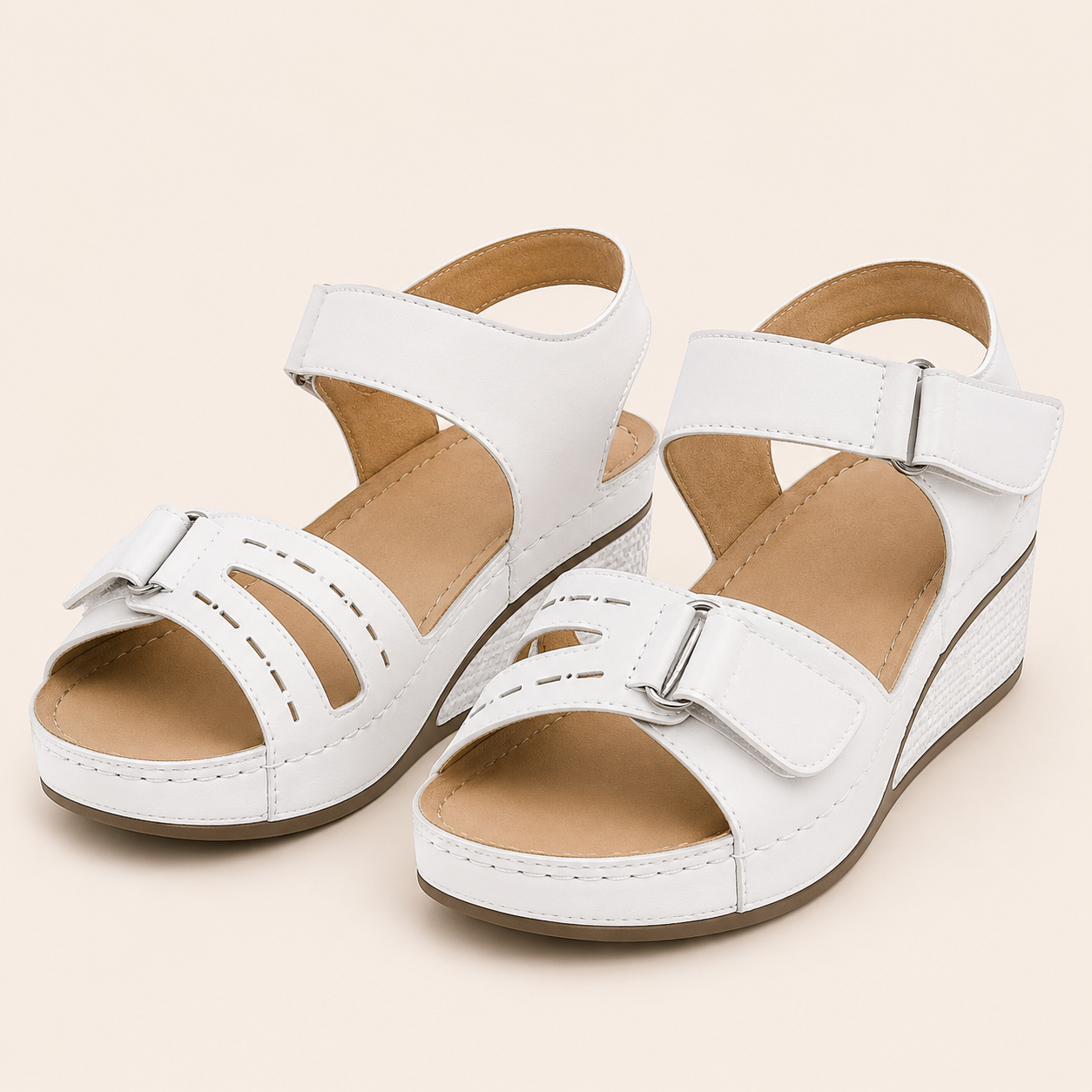 The Everyday Ease Wedge Sandals (9 colors)