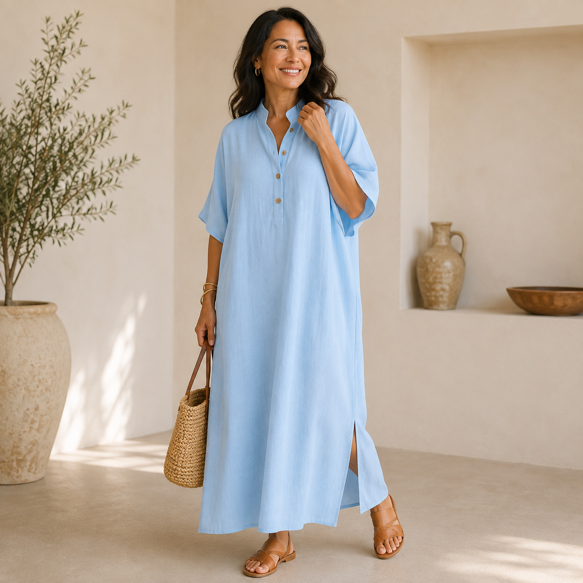 The Coastal Ease  Dress