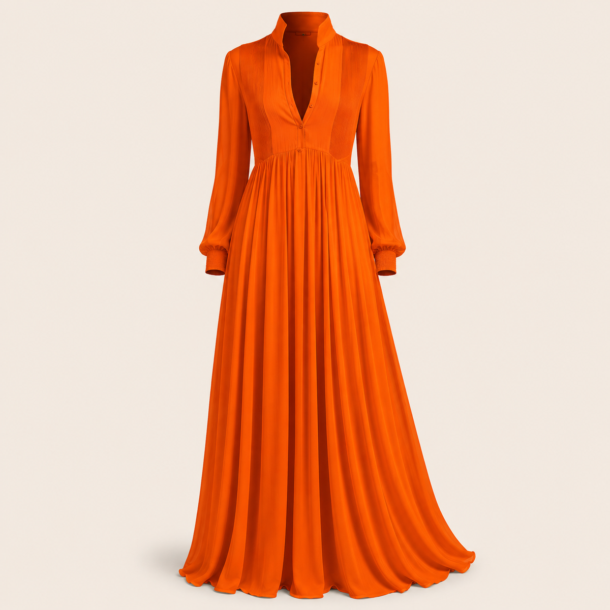 The Soft Light Shirt Dress