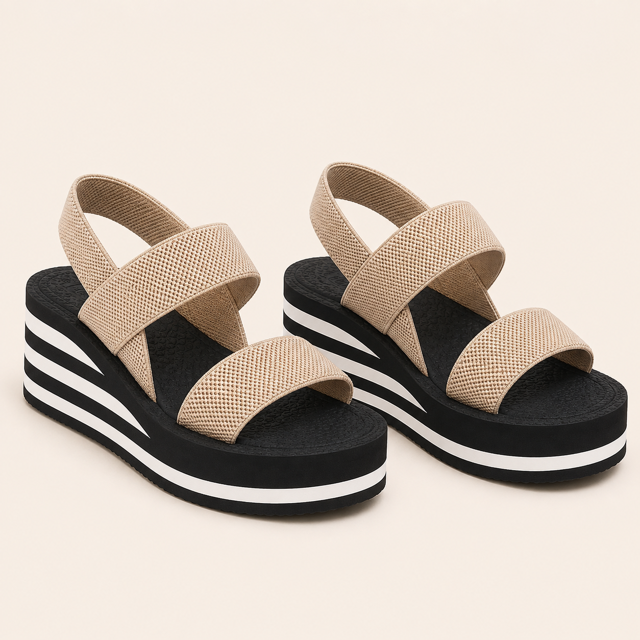 The Harbor Platform Sandal (5 colors)
