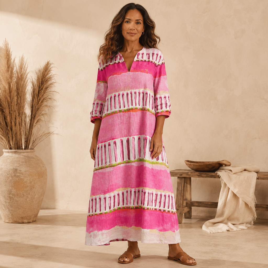 The Riviera Stripe Dress