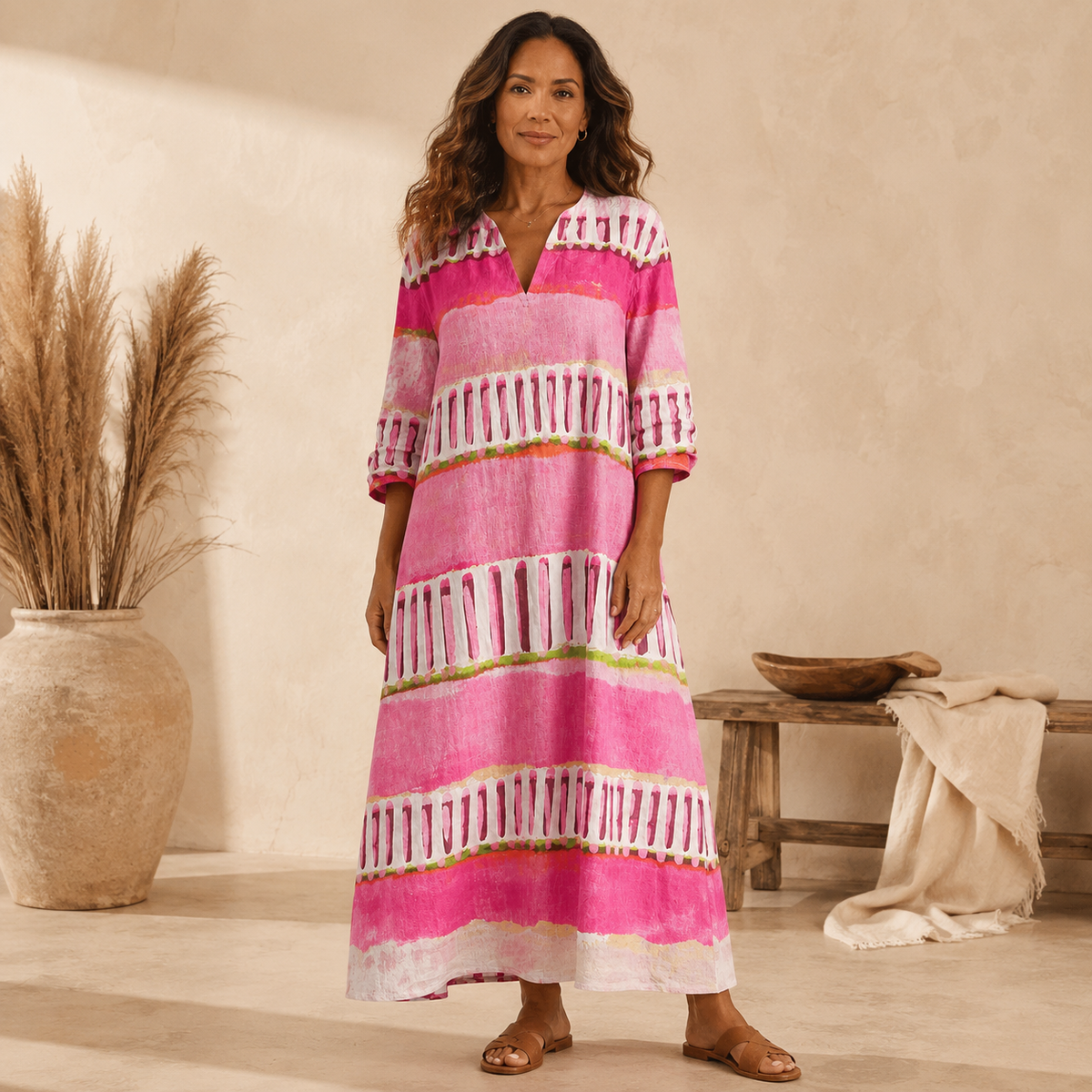 The Riviera Stripe Dress