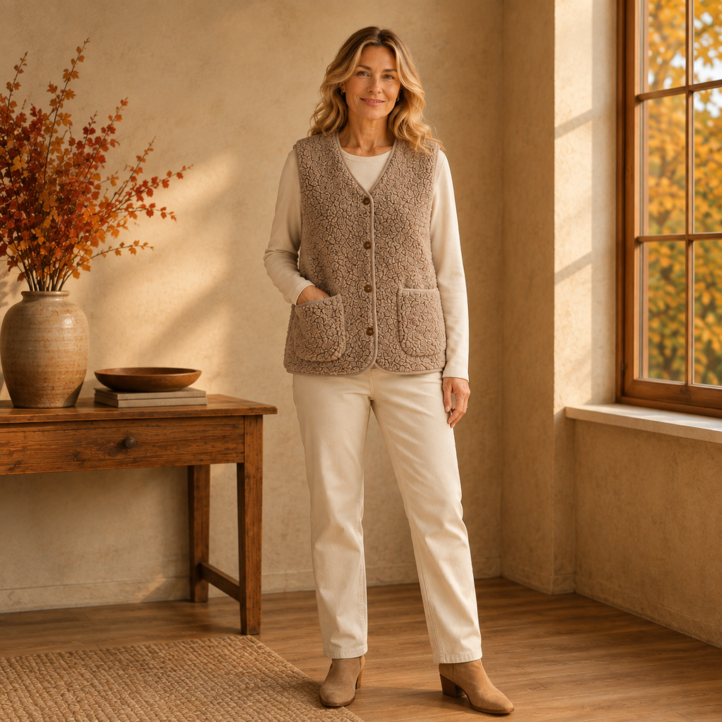 The Fireside Fleece Vest