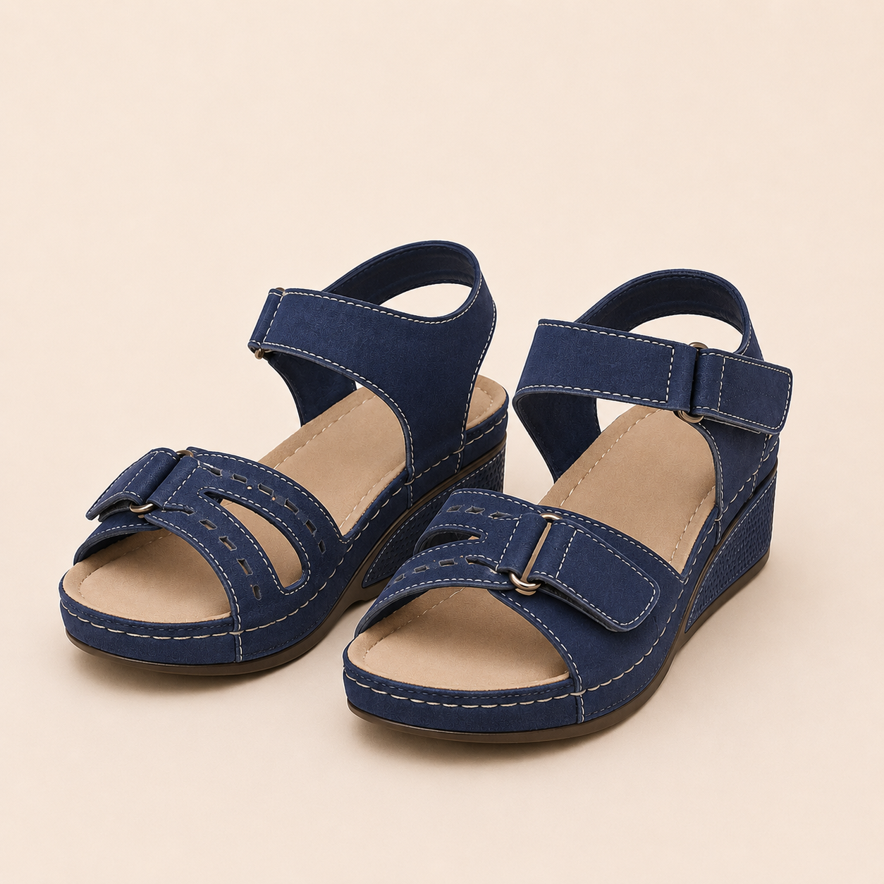 The Everyday Ease Wedge Sandals (9 colors)