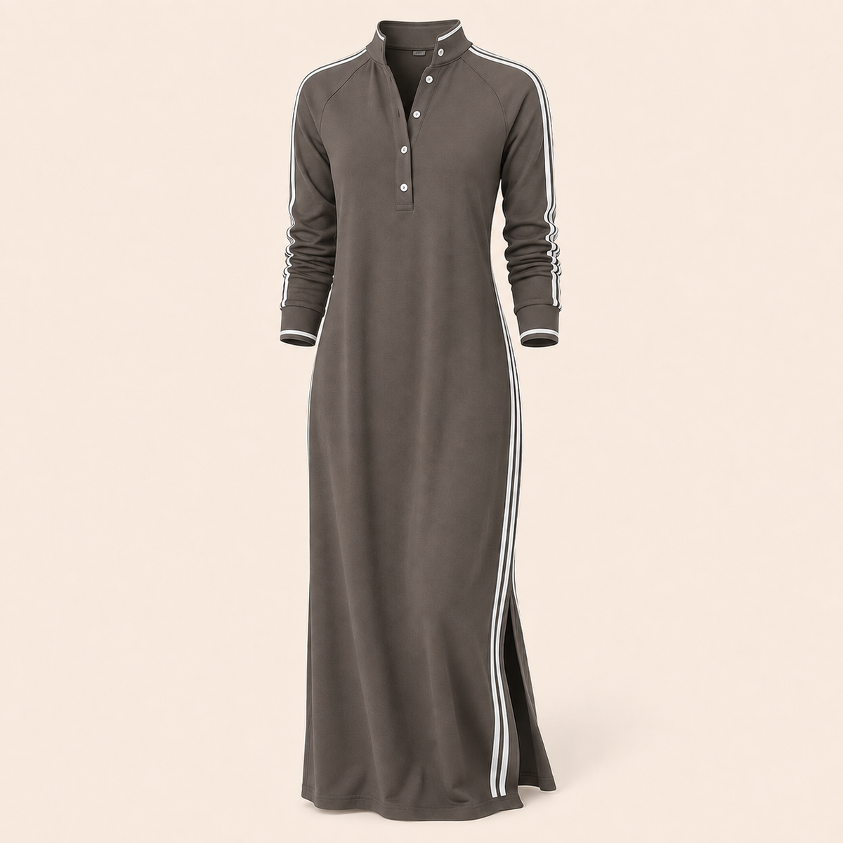 The Contrast Line Dress