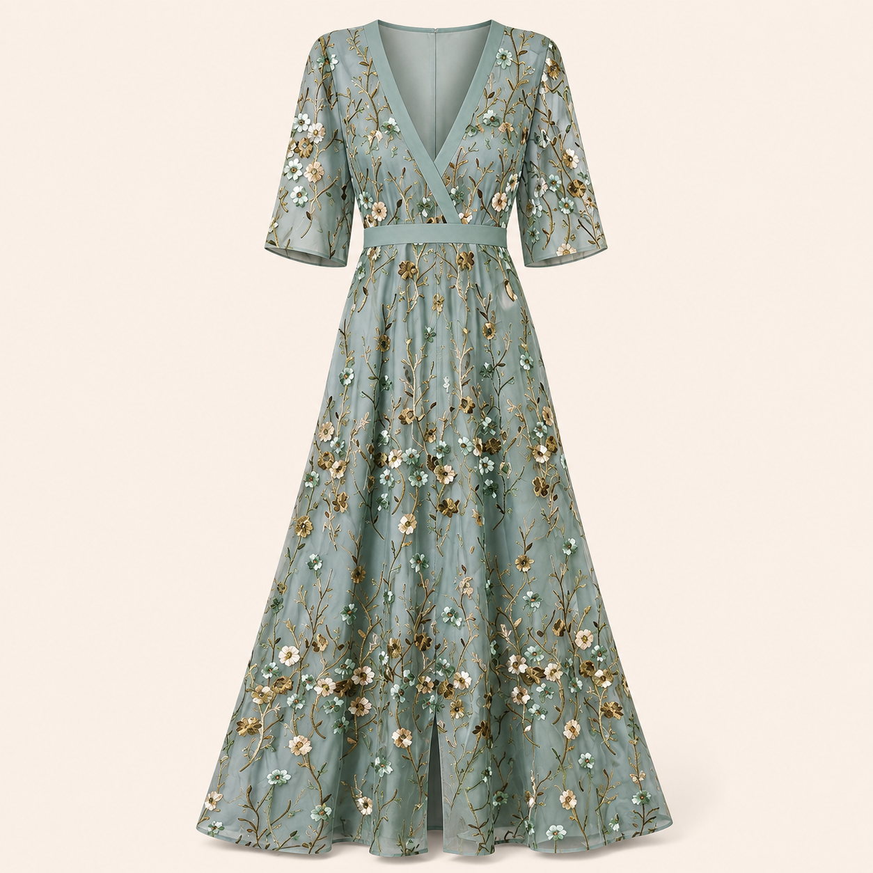 The Botanical Elegance Dress (4 colors)
