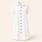 The Weekend Breeze Shirt Dress