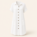 The Weekend Breeze Shirt Dress