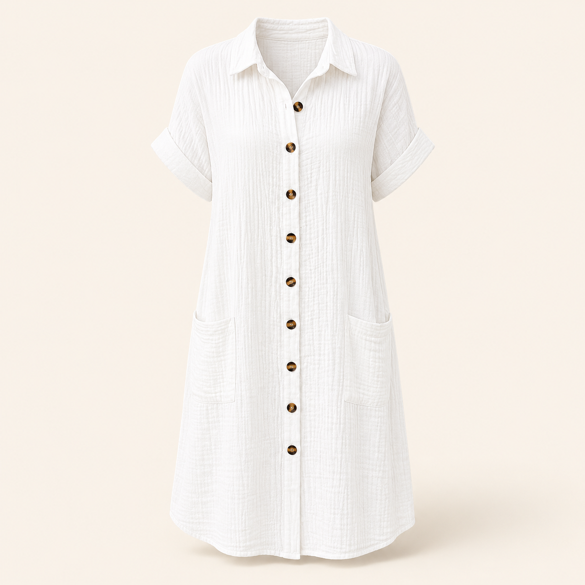 The Weekend Breeze Shirt Dress