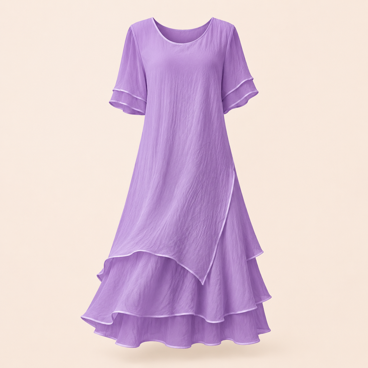 The Coastal Breeze Layered Dress