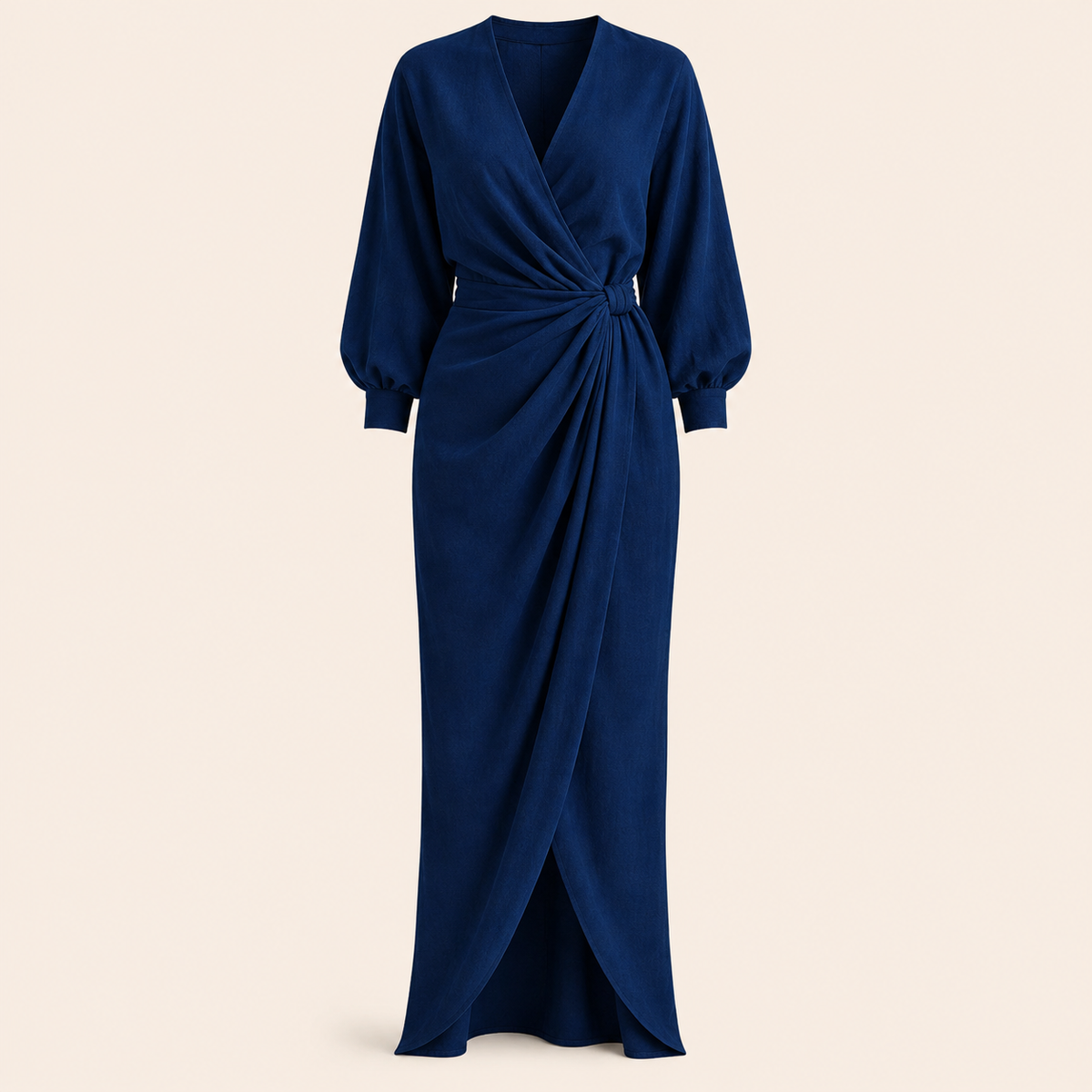 The Graceful Tie-Waist Dress
