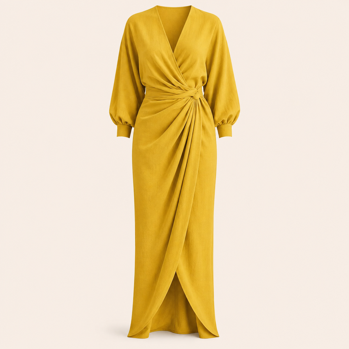The Graceful Tie-Waist Dress