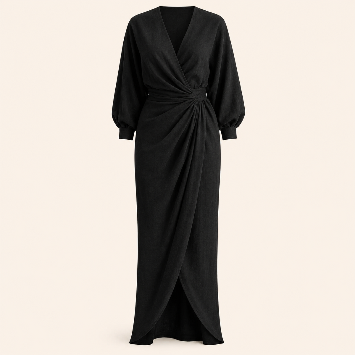 The Graceful Tie-Waist Dress