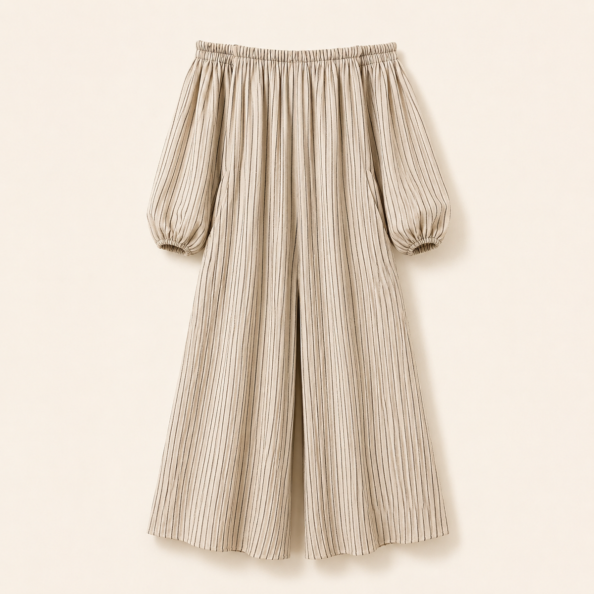 The Sunlit Stripe Dress