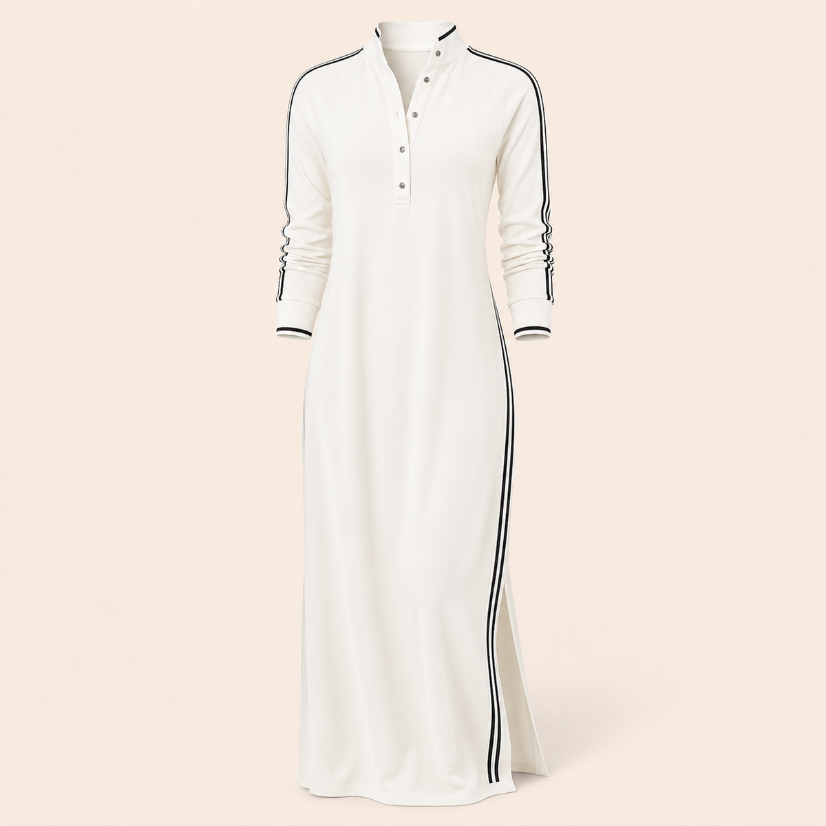 The Contrast Line Dress