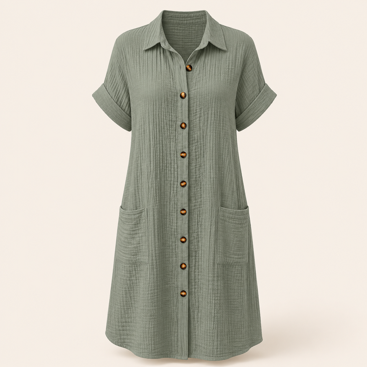 The Weekend Breeze Shirt Dress