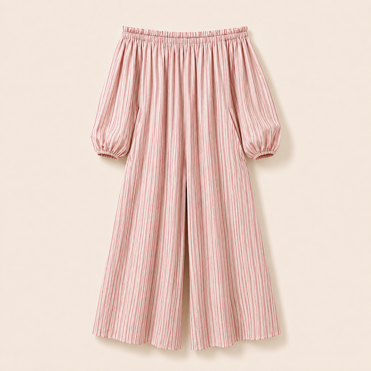 The Sunlit Stripe Dress