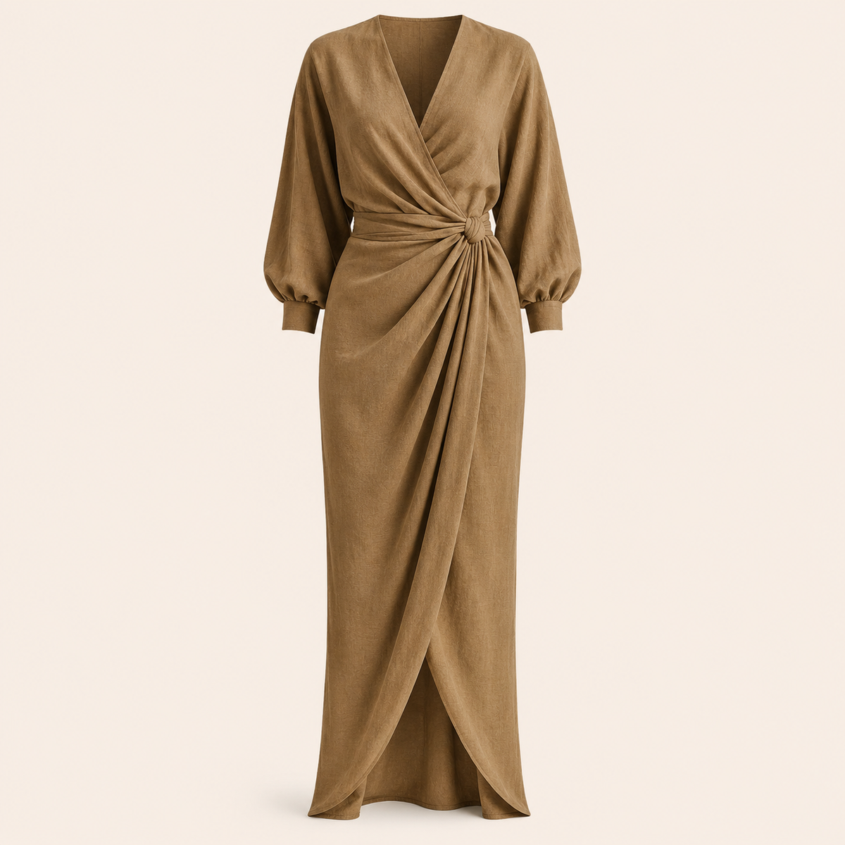 The Graceful Tie-Waist Dress