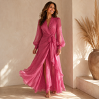 The Afterglow Wrap Dress