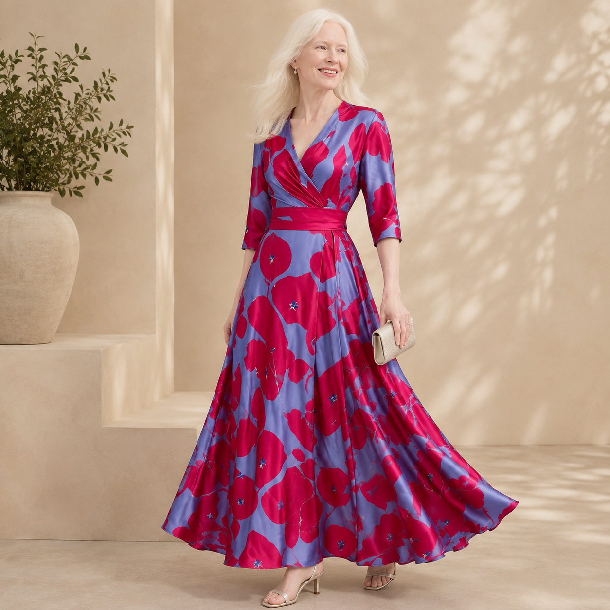 The Botanical Elegance Dress (4 colors)