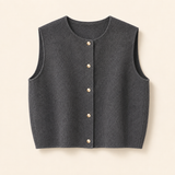 The Polished Button Vest