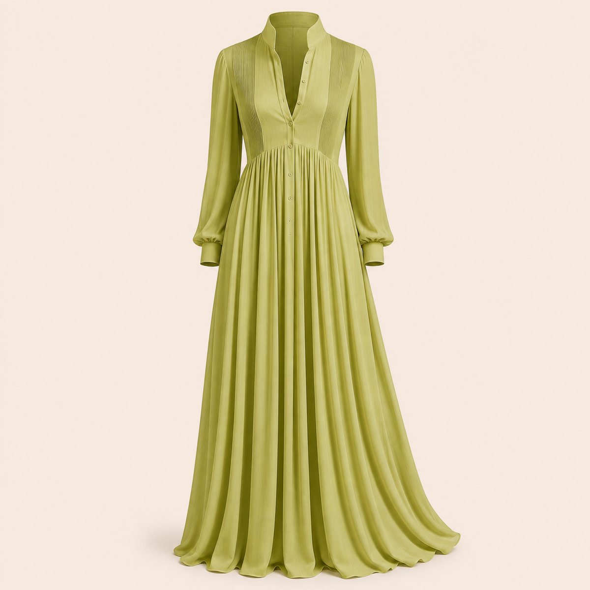 The Soft Light Shirt Dress
