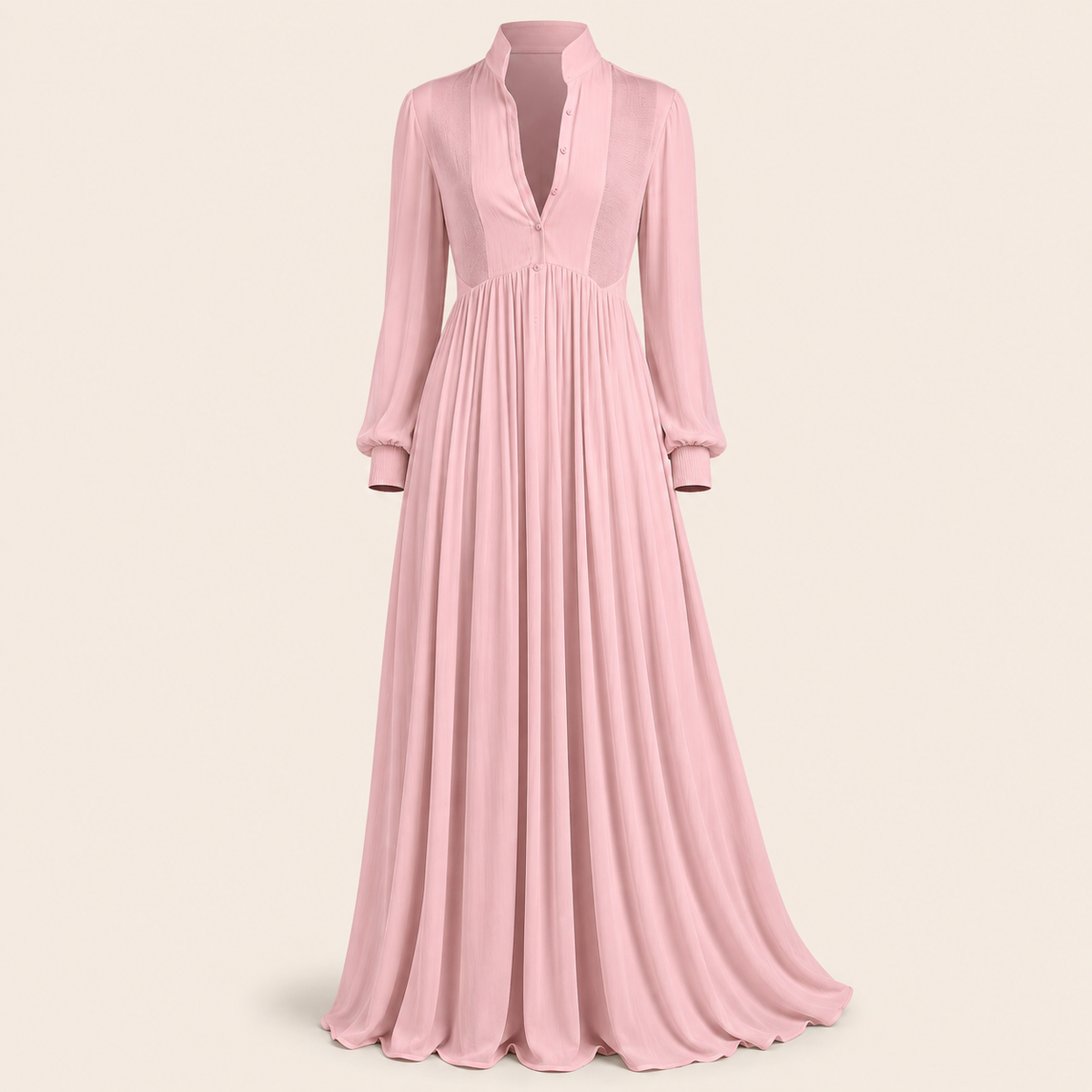 The Soft Light Shirt Dress