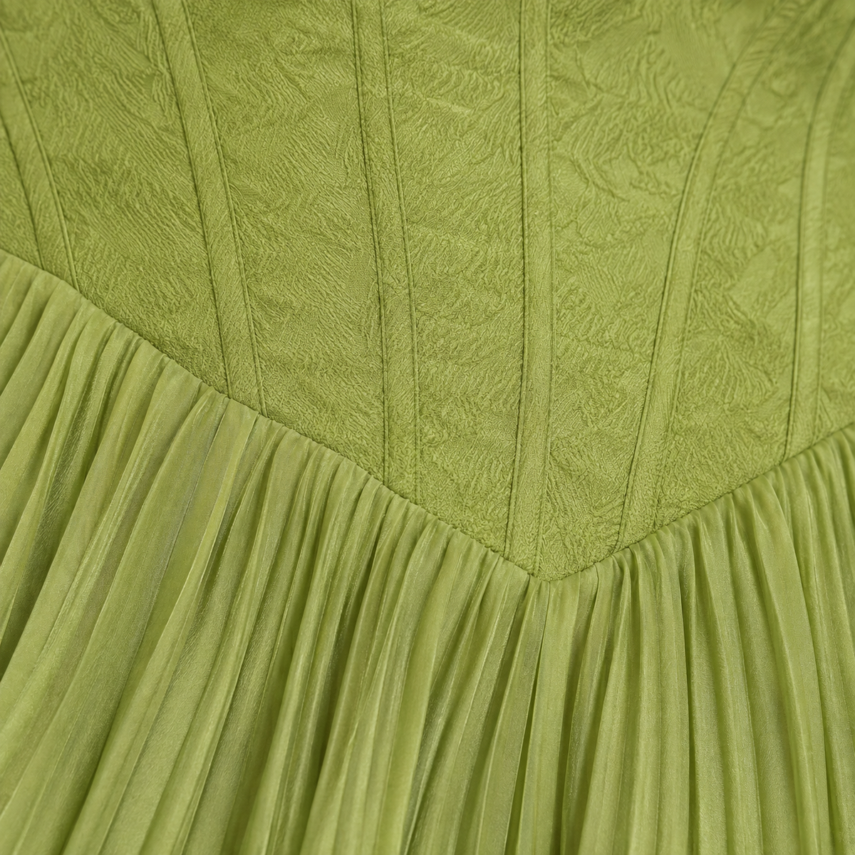 The Evergreen Pleated Dress