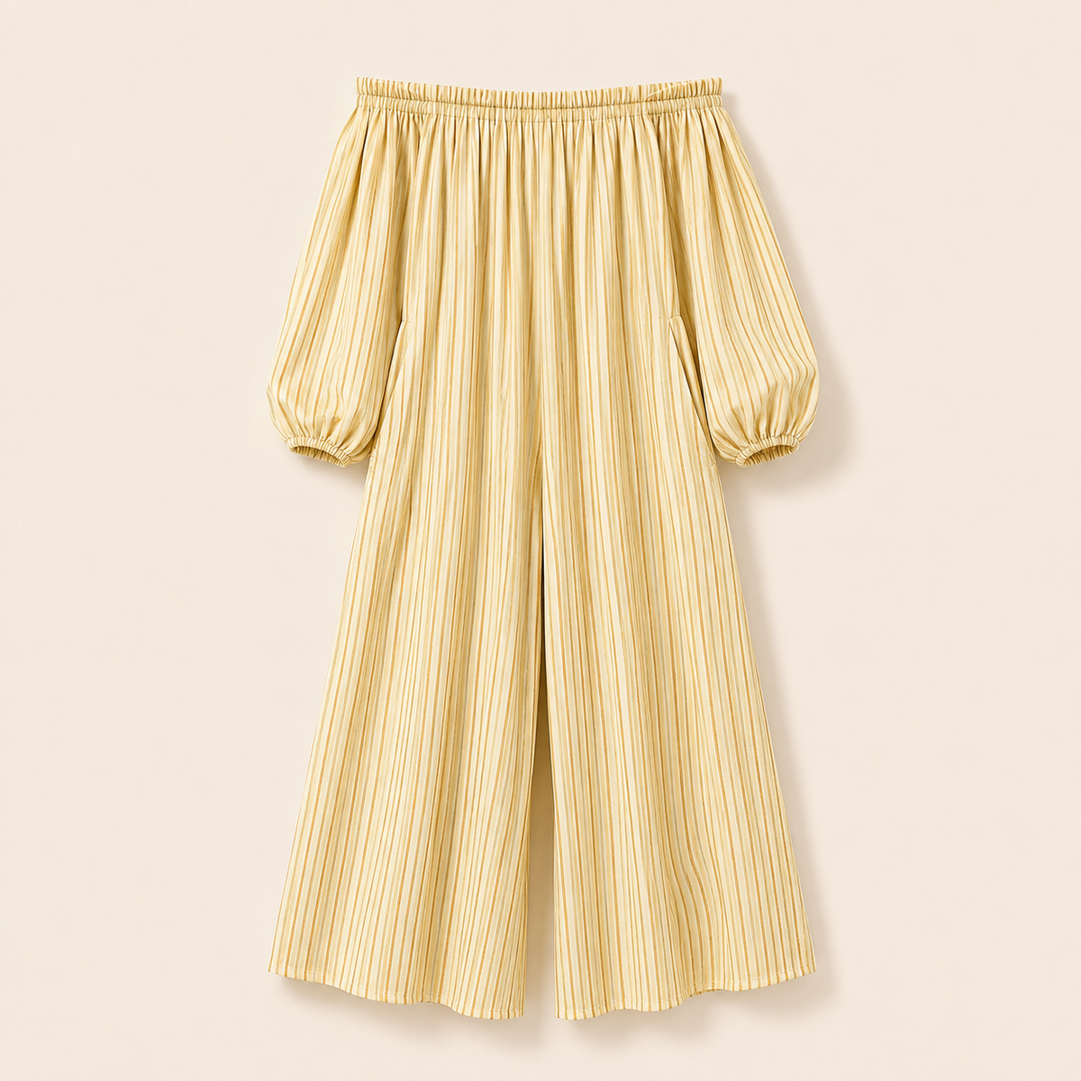 The Sunlit Stripe Dress