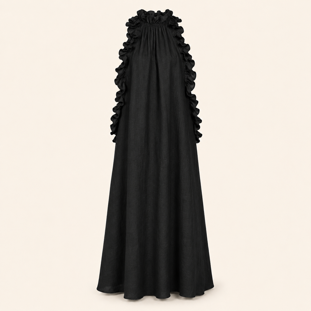 The Ruffle Line  Dress