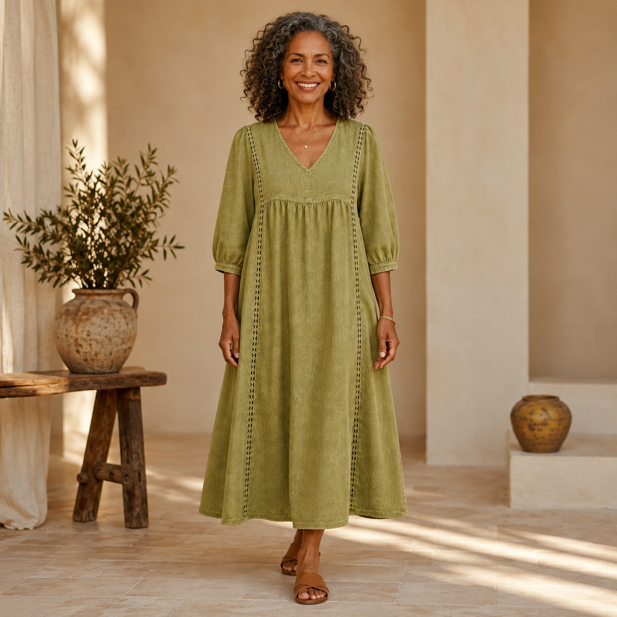 The Meadow Lane Midi Dress