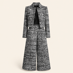 The City Check Pants Set